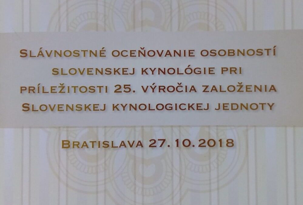 Ocenenia SKJ 2018